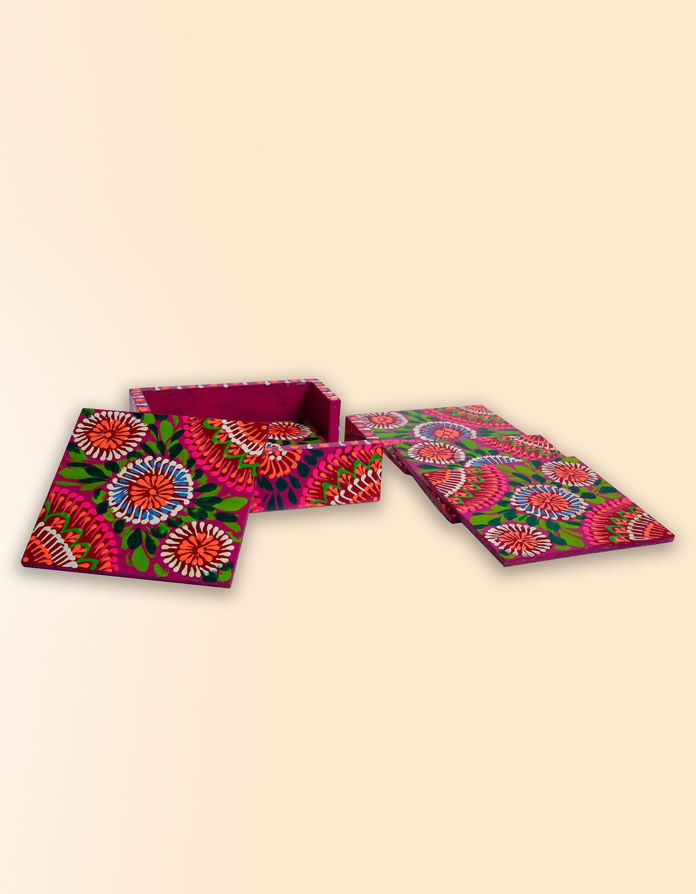 Handcrafted Nawabi Coasters – Artisan Drink Coasters for Home & Gifts
