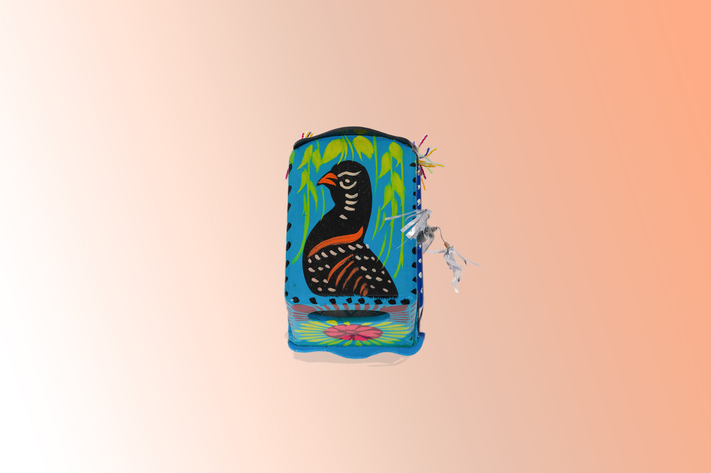 Koel cyan Hand made decorative Rickshaw