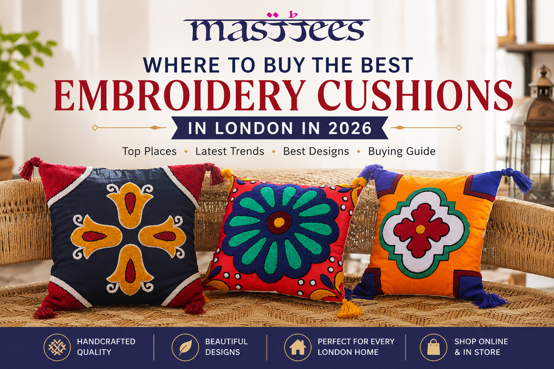 Where to Buy the Best Embroidery Cushions in London in 2026