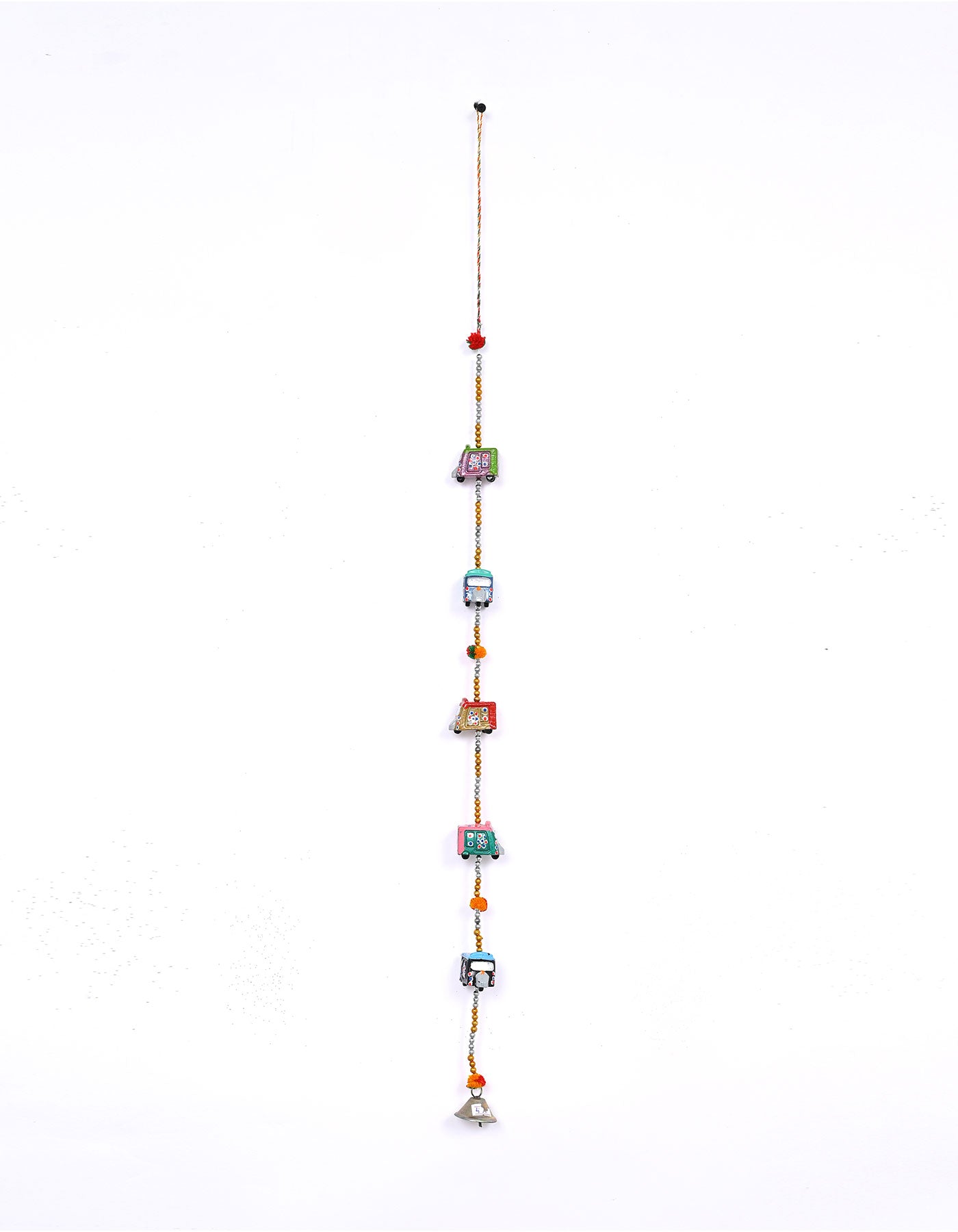 Takht Swari Wind Chimes – Traditional Rickshaw Motif Hanging Decoration | Masttees
