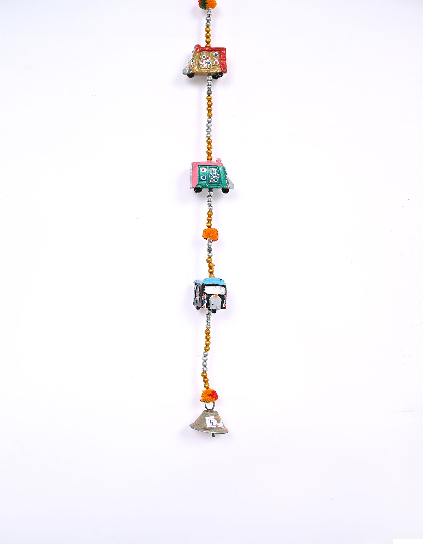 Takht Swari Wind Chimes – Traditional Rickshaw Motif Hanging Decoration | Masttees