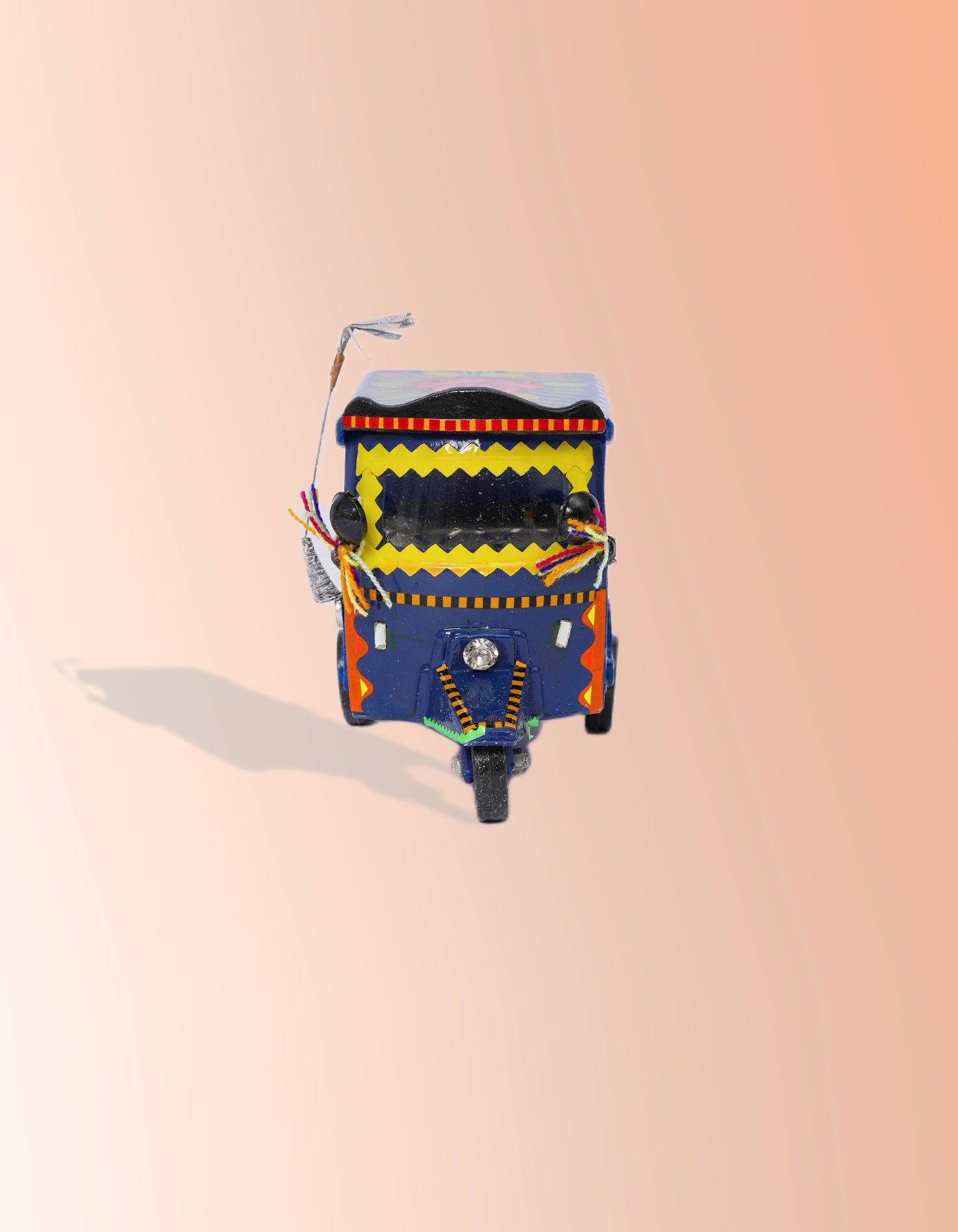 Chamkeela Rickshaw – Handmade Decorative Rickshaw Figurine with Koyal Bird | Masttees