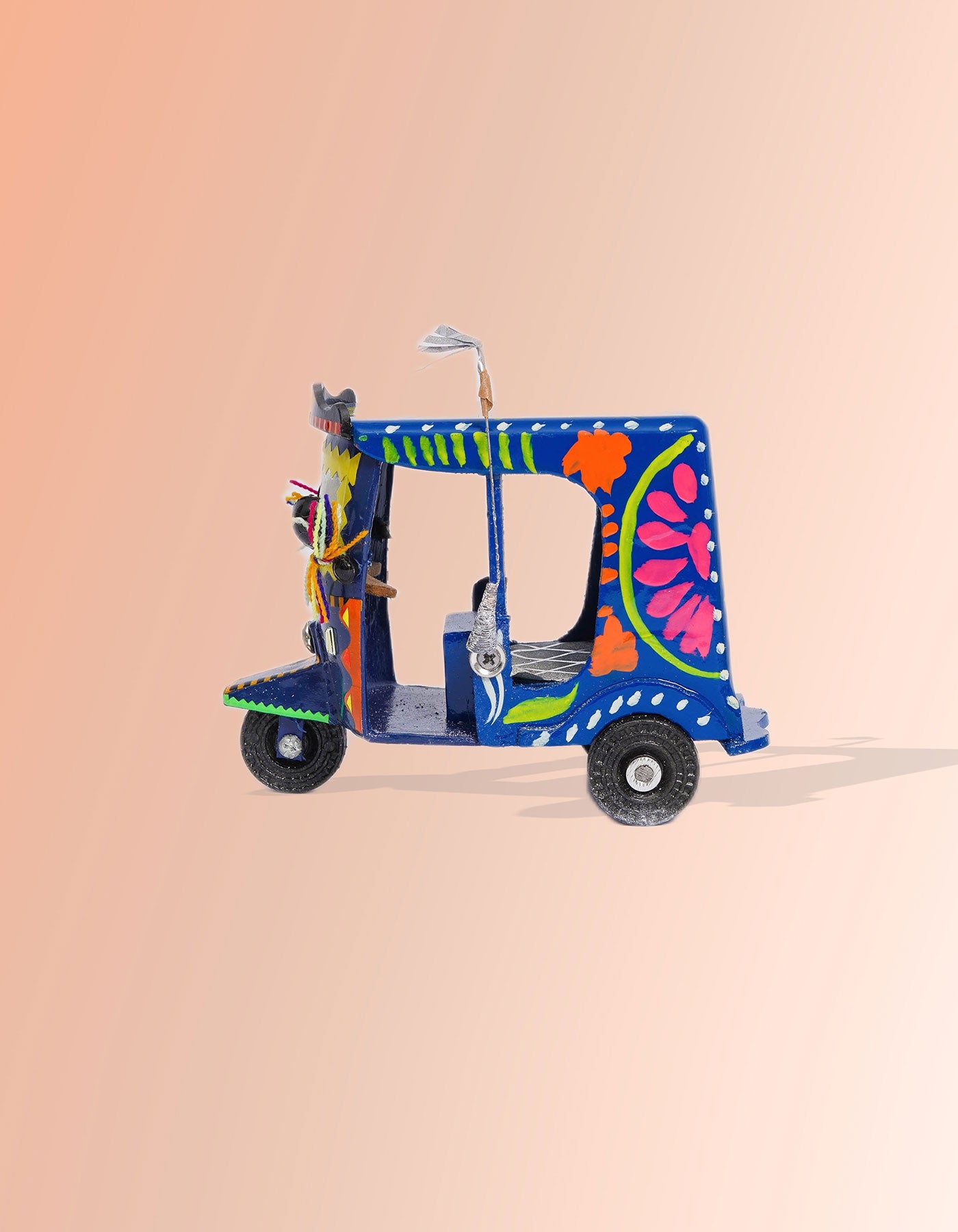 Kabootar Handmade Decorative Rickshaw – Artisan Desi Home Décor