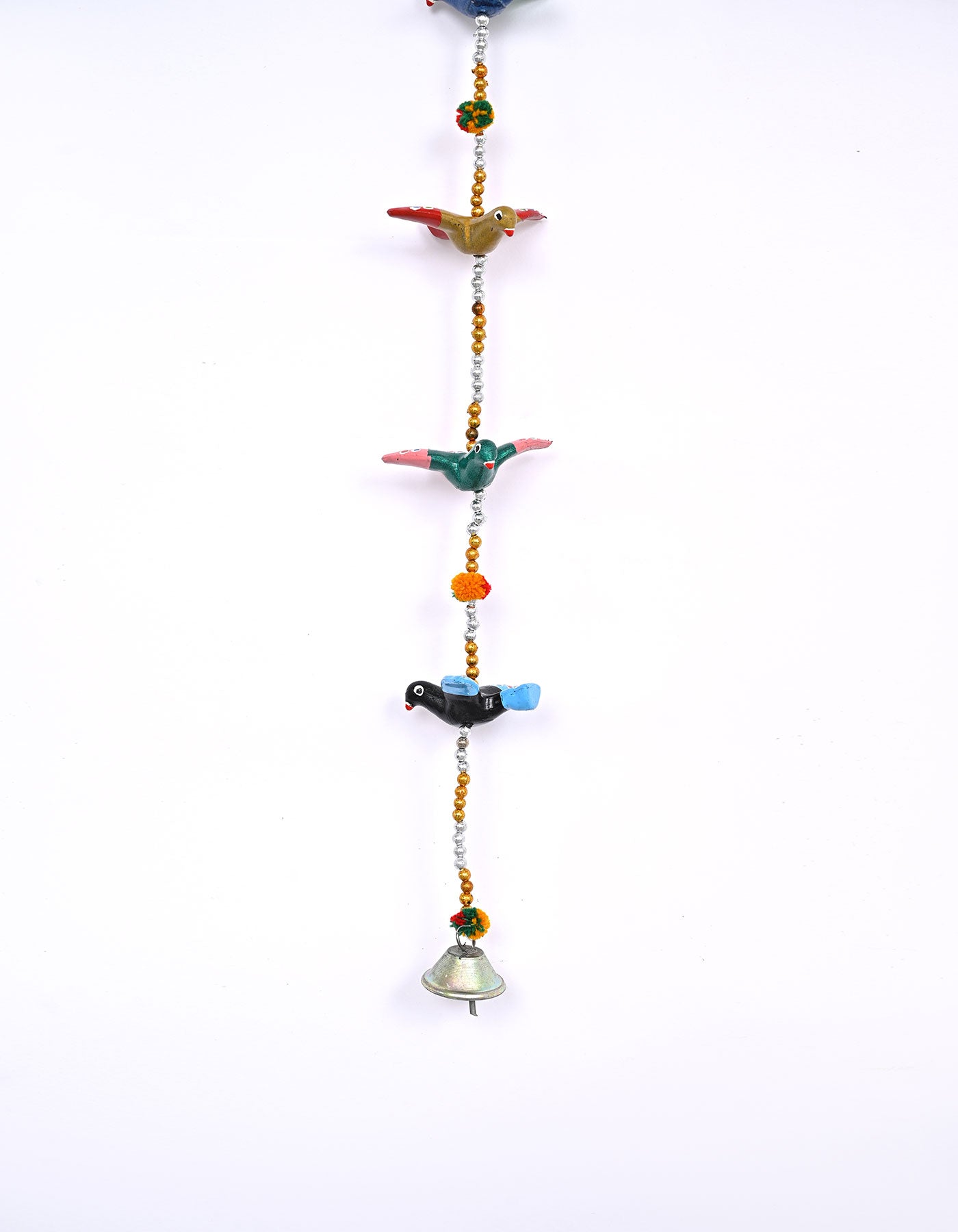 Khaas Kabootar Wind Chimes – Traditional Rickshaw & Bird Motif Hanging Decoration | Masttees