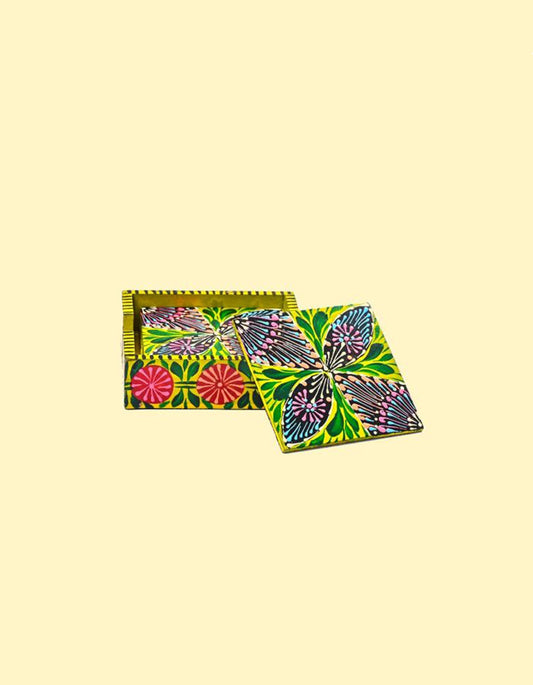 Handcrafted Darbari Coasters – Artisan Drink Coasters for Home & Gifts