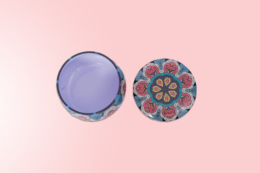 Floral Mini portable Tin