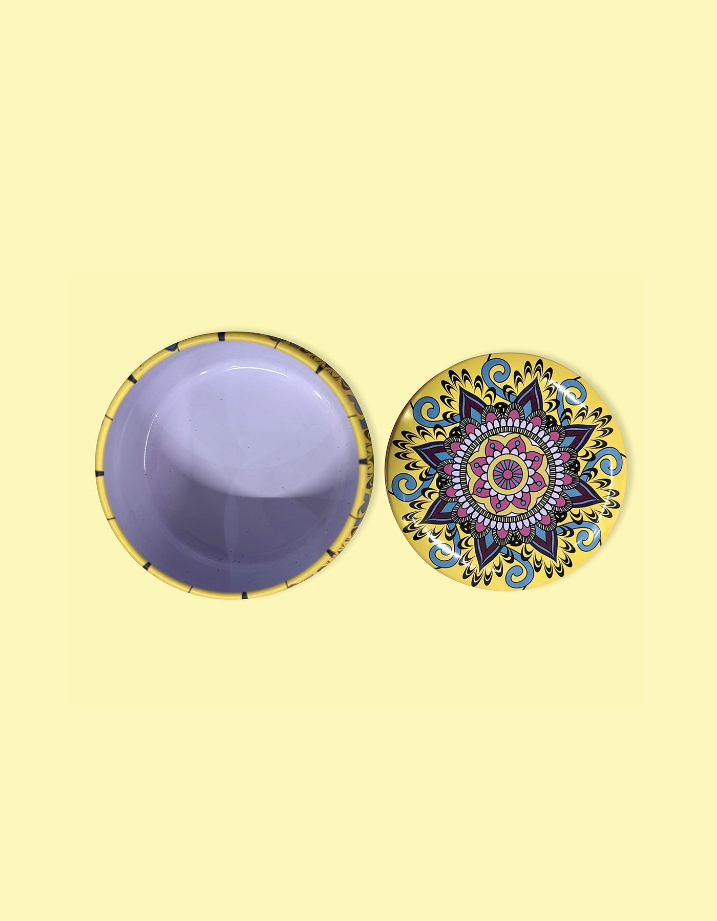 Sunflower Mini Portable Tin – Compact Printed Storage Tin for Trinkets & Gifts | Masttees