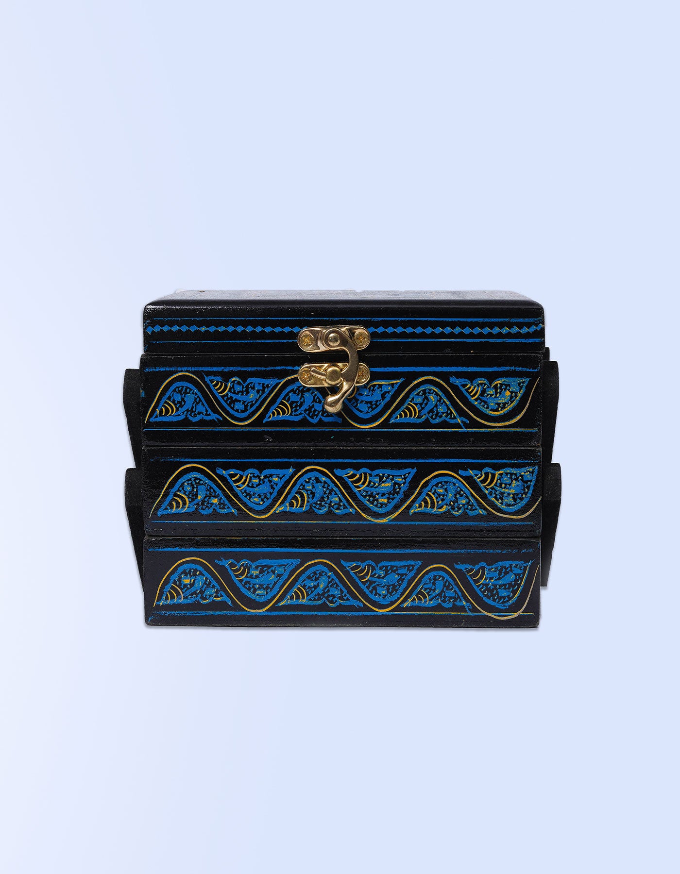 Moti Mahal Handcrafted Vintage Jewellery Box – Artisan Wooden Keepsake Box