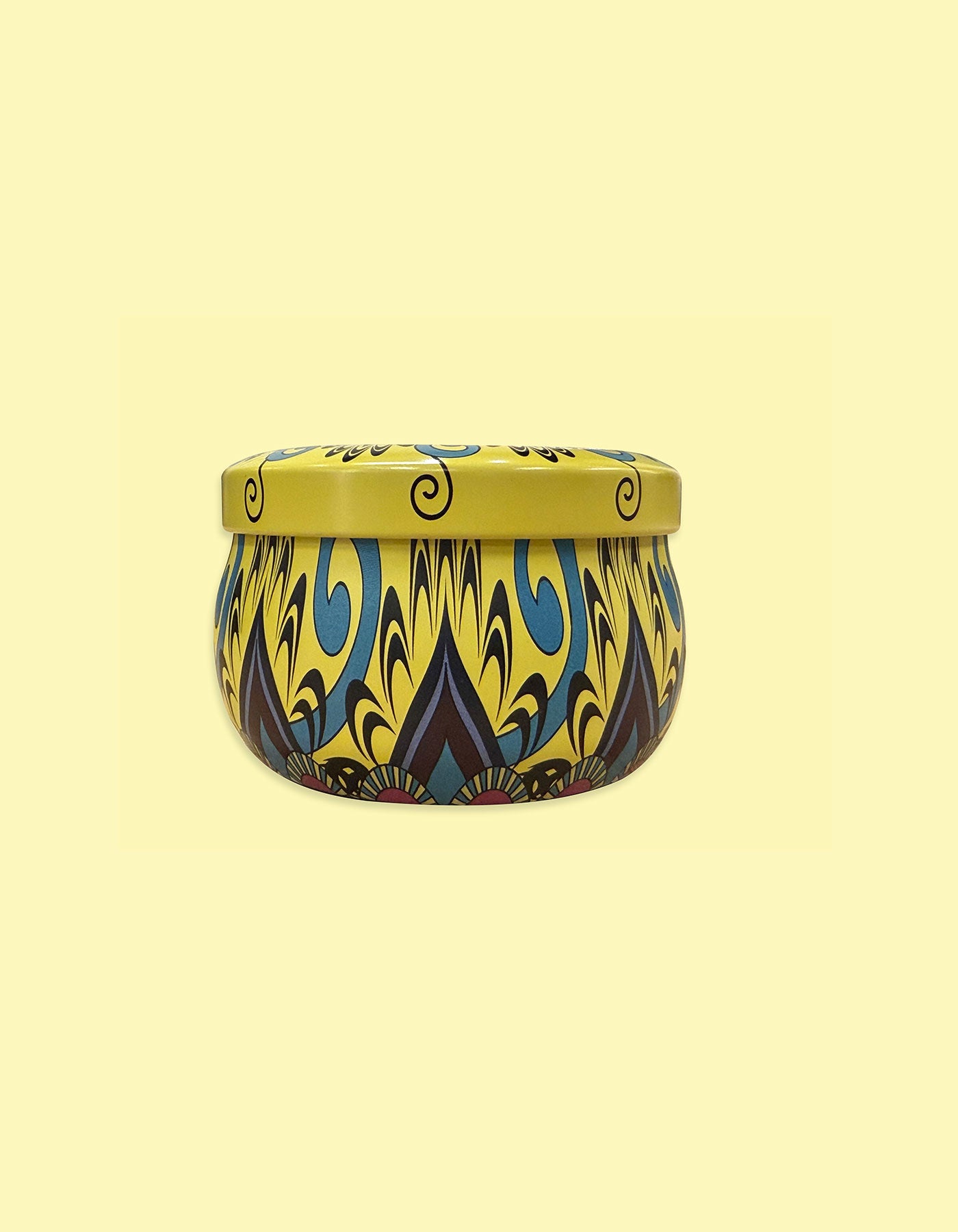 Sunflower Mini Portable Tin – Compact Printed Storage Tin for Trinkets & Gifts | Masttees