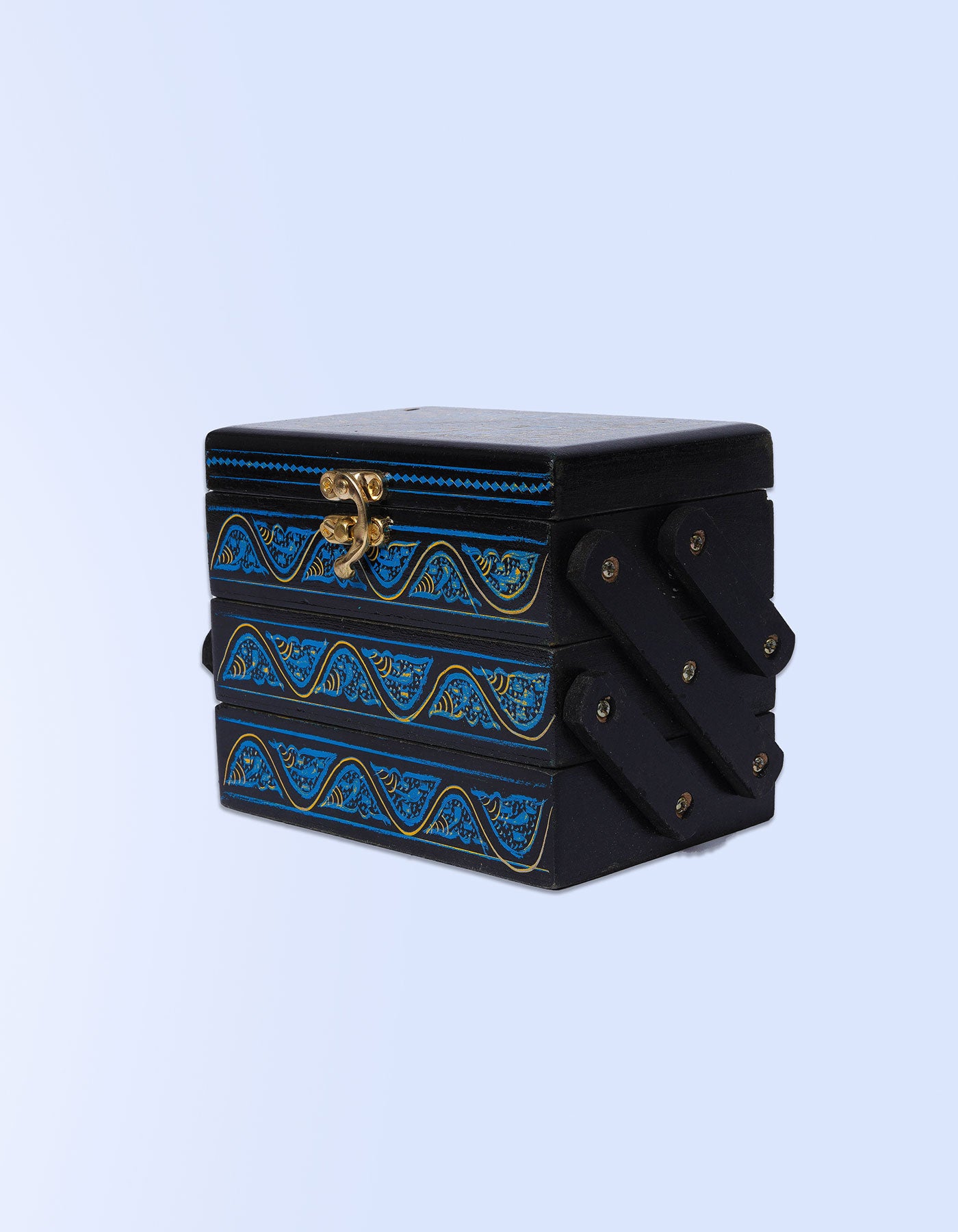 Moti Mahal Handcrafted Vintage Jewellery Box – Artisan Wooden Keepsake Box