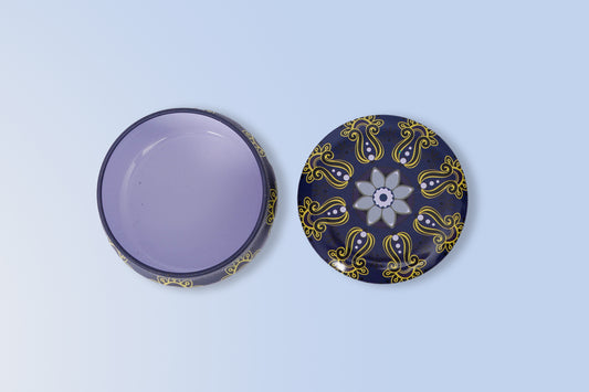 Blue Mini portable tin