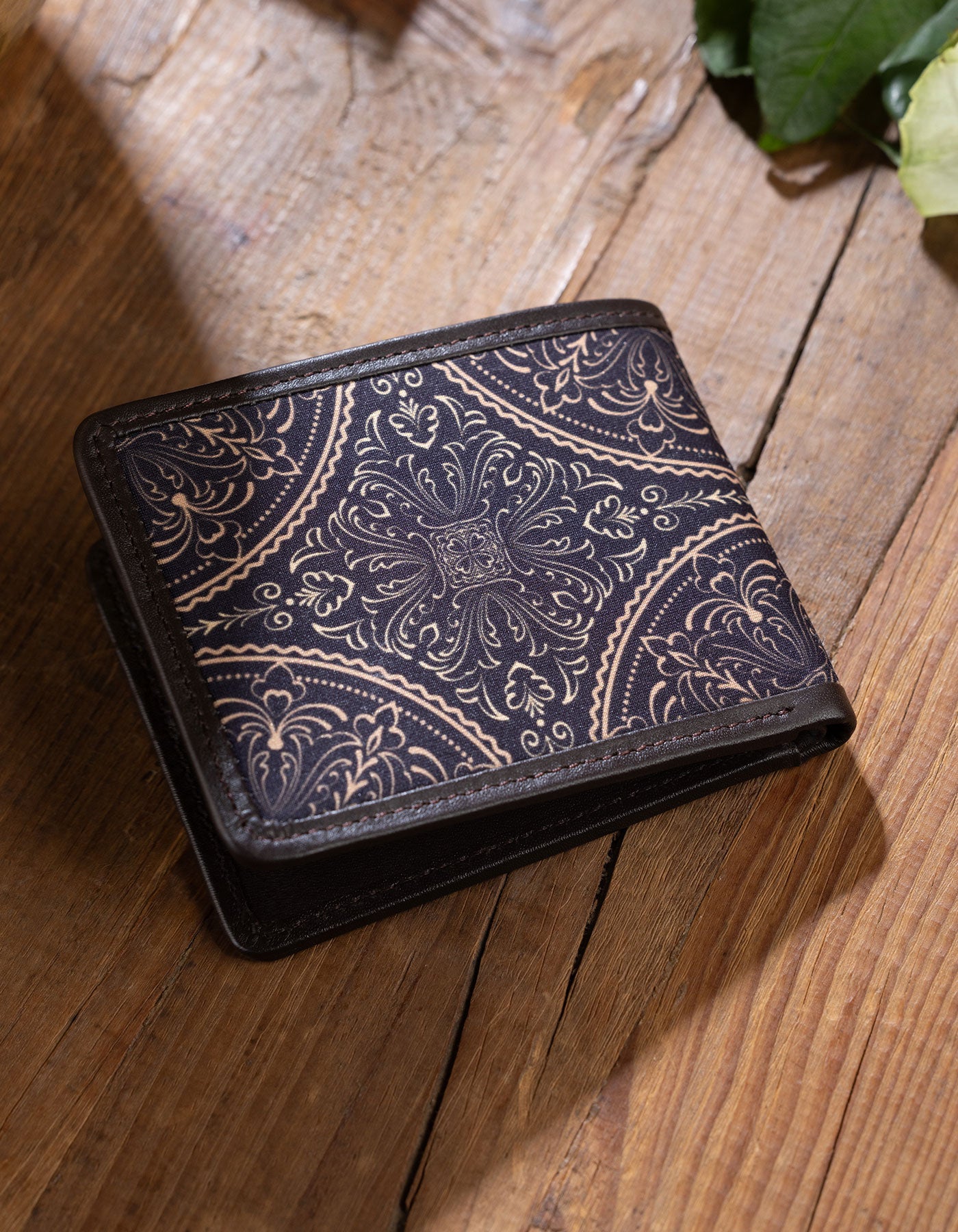 Regalia Wallet – Artwork Exterior & Leather Interior