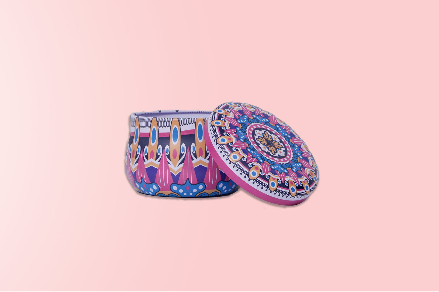 Pink Mini portable tin