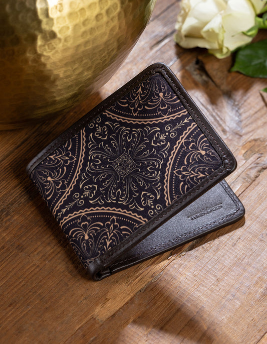 Regalia Wallet – Artwork Exterior & Leather Interior