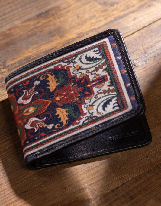 Oriental Wallet – Artwork Exterior & Leather Interior