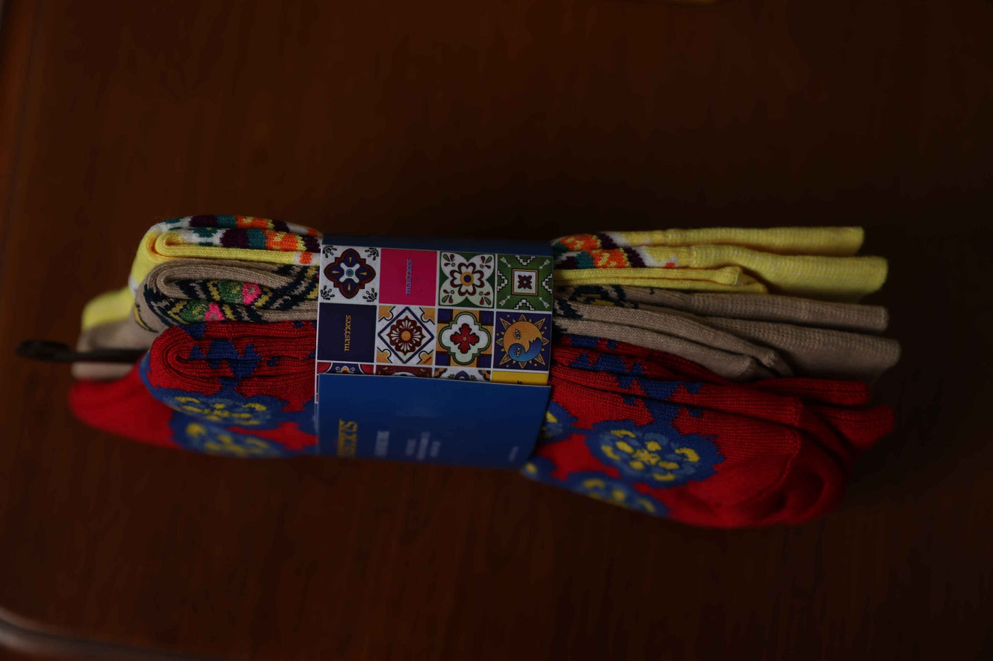 Quirky Colourful Socks – Pack of 3 Assorted Bold Print Designs | Masttees