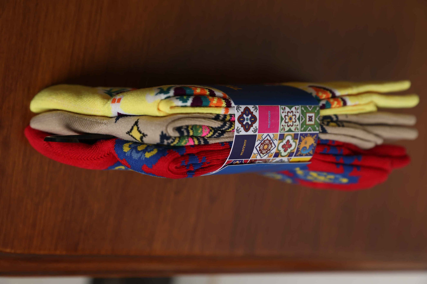 Quirky Colourful Socks – Pack of 3 Assorted Bold Print Designs | Masttees