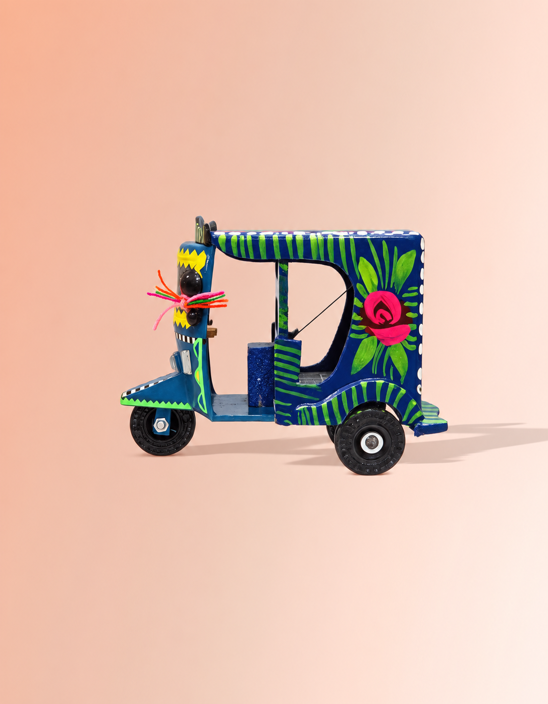 Kabootar Handmade Decorative Rickshaw – Artisan Desi Home Décor