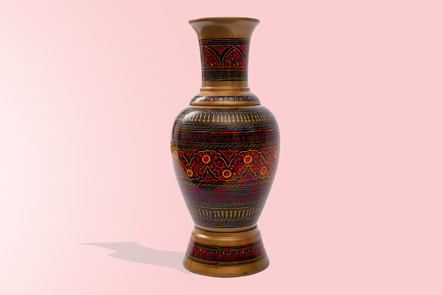 Red Vase