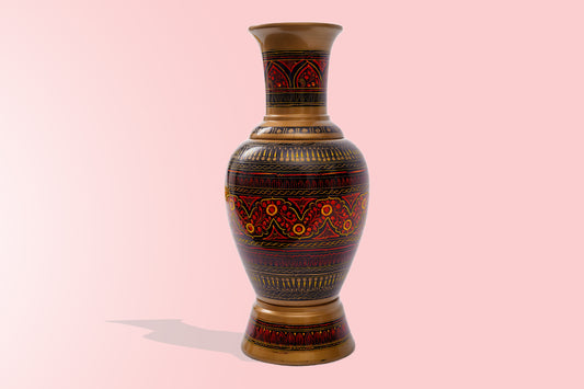 Red Vase